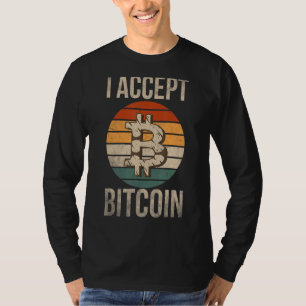 Camiseta Eu aceito a Arte de Citação de Citação de Vintagem
