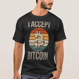 Camiseta Eu aceito a Arte de Citação de Citação de Vintagem