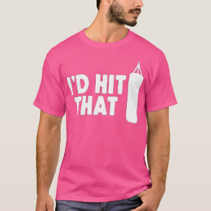Camiseta Eu Acertaria Aquele Kickboxing De Boxing
