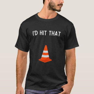 Camiseta Eu Acertava aquele Cone de Trânsito