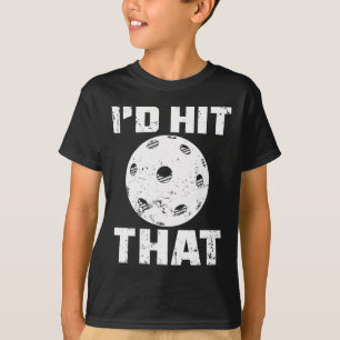 Camiseta Eu Acertava aquele jogador de futebol Badminton Ra