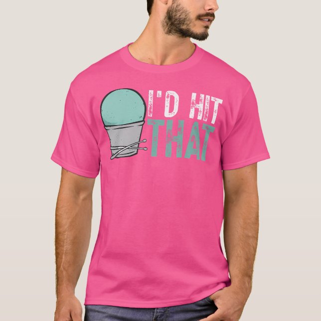 Camiseta Eu Acertava Aquele Tambor De Cardio Da Classe De M (Frente)