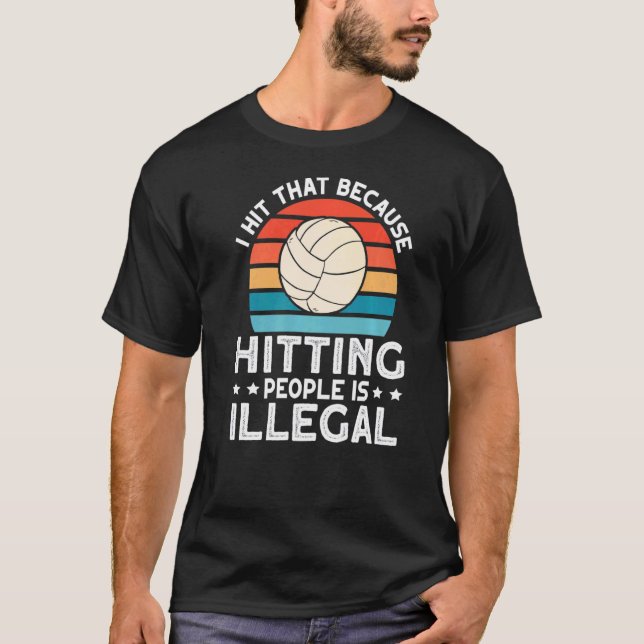 Camiseta Eu Acertei Aquele Voleibol 1 (Frente)