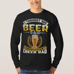 Camiseta Eu Achei Que Ela Disse Concurso de Cerveja Aplauso