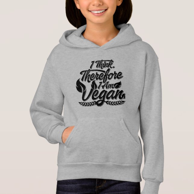 Camiseta Eu Acho, Por Isso Sou Vegan (Frente)