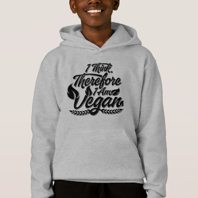 Camiseta Eu Acho, Por Isso Sou Vegan (Frente)