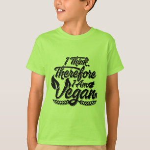 Camiseta Eu Acho, Por Isso Sou Vegan