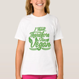 Camiseta Eu Acho, Por Isso Sou Vegan