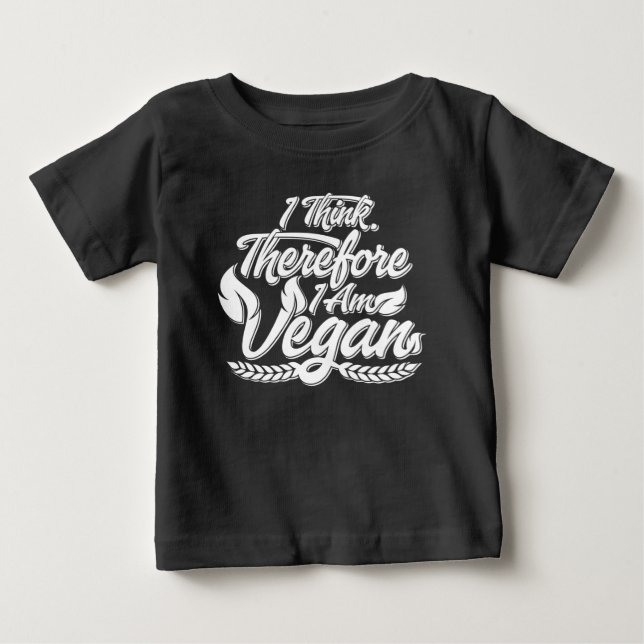 Camiseta Eu Acho, Por Isso Sou Vegan (Frente)