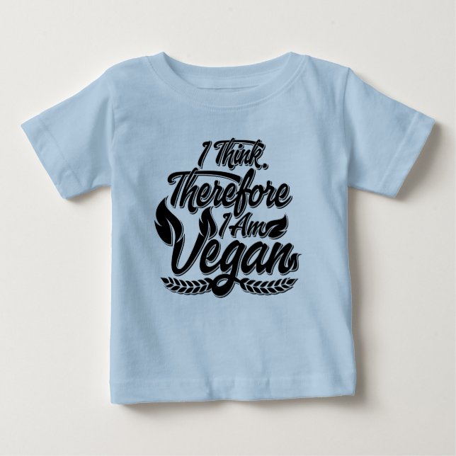 Camiseta Eu Acho, Por Isso Sou Vegan (Frente)