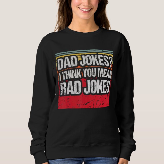 Camiseta Eu Acho Que Você Quer Dizer Piadas De Pais De Vint (Frente)
