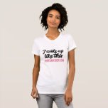 Camiseta Eu acordei assim #casado! Vintage personalizada<br><div class="desc">Eu acordei assim #casado! Um design de tipografia personalizada gráfica divertida e vintage. Uma moderna hashtag # instagram você vai vestir essa t-shirt muito depois da lua de mel. Parte de uma coleção.</div>