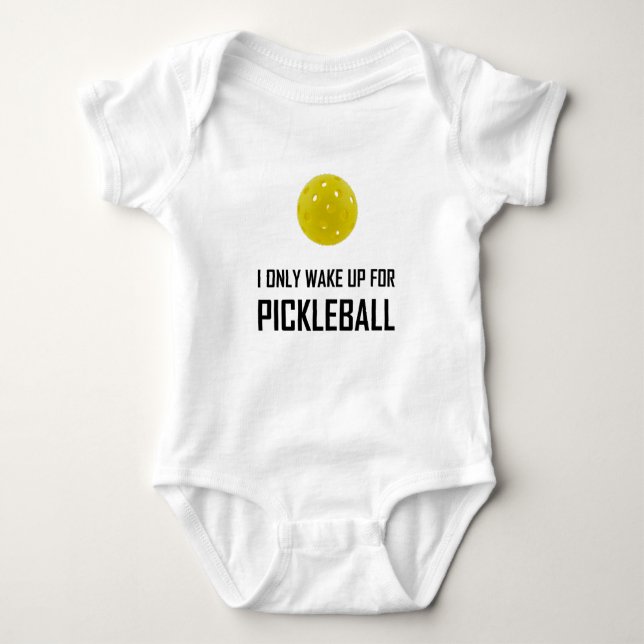 Camiseta Eu acordo somente para Pickleball (Frente)