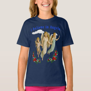 Camiseta Eu acredito em anjos