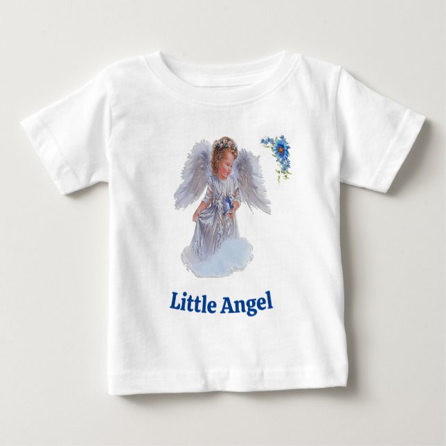 Camiseta Eu acredito em Anjos (Frente)