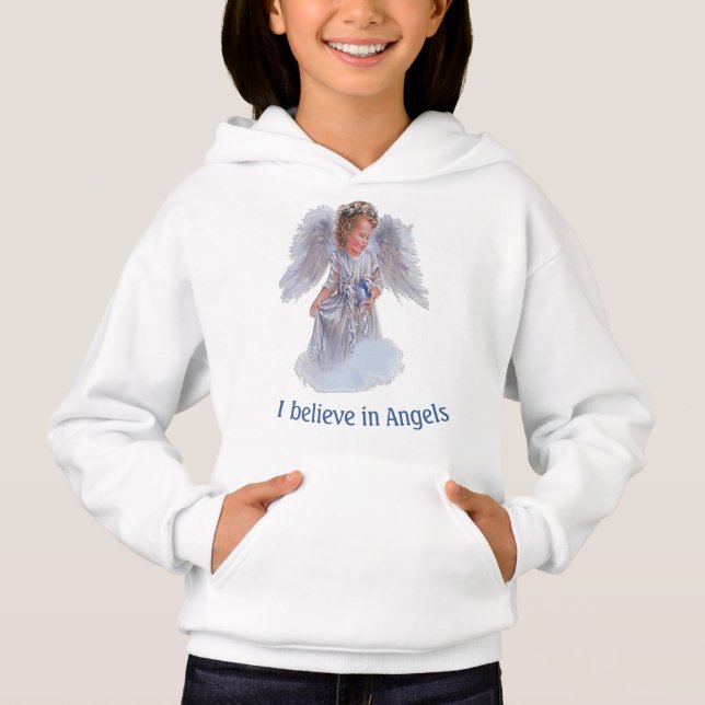 Camiseta Eu acredito em Anjos (Frente)