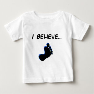 Camiseta Eu acredito em Bigfoot