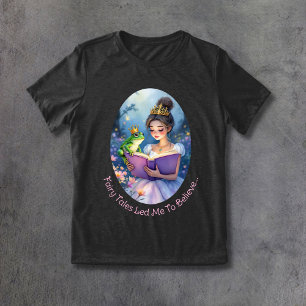 Camiseta Eu Acredito Em Fadas Que Acabam Com A Bonita Princ