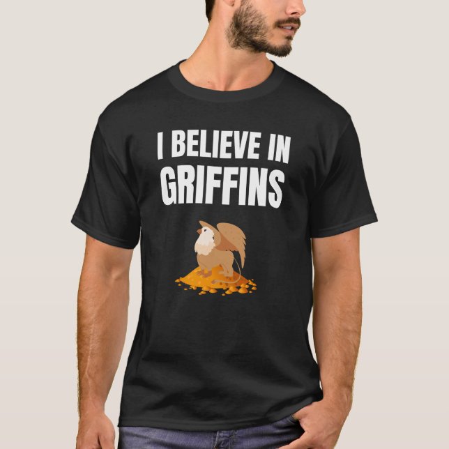Camiseta Eu acredito em Griffins (Frente)