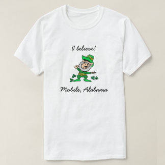 Camiseta Eu Acredito Em Leprechauns