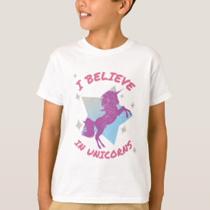 Camiseta Eu Acredito Em Unicórnios