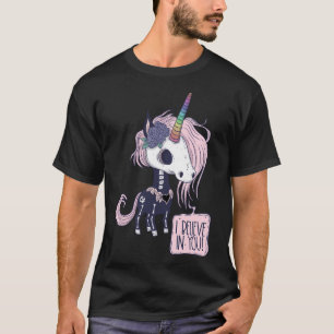 Camiseta Eu Acredito Em Você Unicórnio
