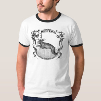 Camiseta Eu acredito (Jackalope)