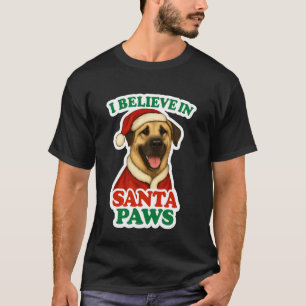Camiseta Eu Acredito no Chapéu de Cachorro Pastor Anatólio