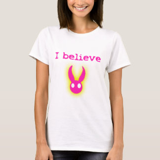 Camiseta Eu acredito (no coelhinho da Páscoa)