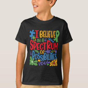 Camiseta Eu Acredito Num Espectro De Possibilidades