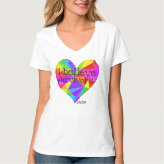 Camiseta Eu acredito o tshirt dos sobreviventes