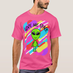 Camiseta Eu Acredito Que A Alienígena Extraterrestre Ufo Ab
