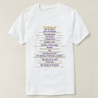 Camiseta Eu Acredito... versão 2