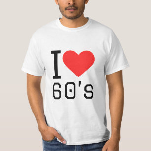 Camiseta Eu adoro 60 anos