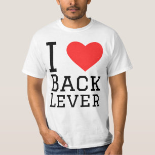 Camiseta Eu adoro a alavanca traseira