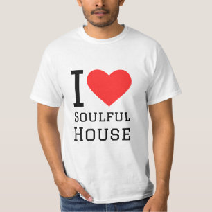 Camiseta Eu adoro a casa cheia de alma