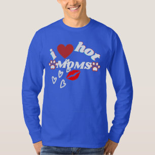 Camiseta eu adoro a coleção original engraçada de mães