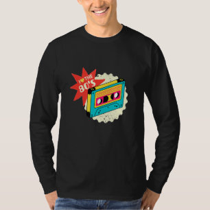 Camiseta Eu adoro a Festa dos Oitenta da Fita Cassette