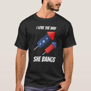 Camiseta Eu Adoro A Forma Como Ela Bata Casais Corresponden