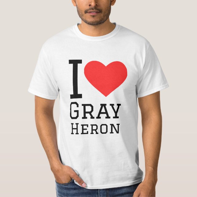 Camiseta Eu adoro a herona da cinza (Frente)