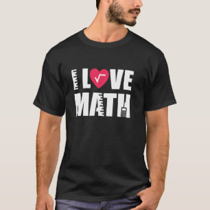 Camiseta Eu adoro a Operação Matemática