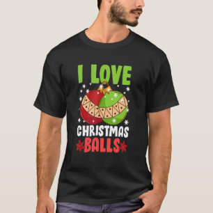 Camiseta Eu adoro a Piada de Natal suja