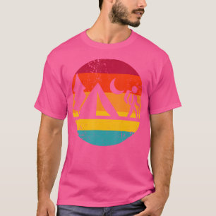 Camiseta Eu Adoro Acampamento Vintage Acampamento Ame Excel