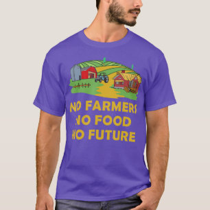 Camiseta Eu Adoro Agricultura Apoiar Agricultores Locais Bo
