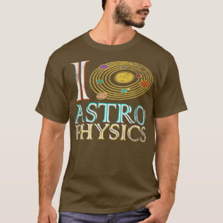 Camiseta Eu adoro astrofísica