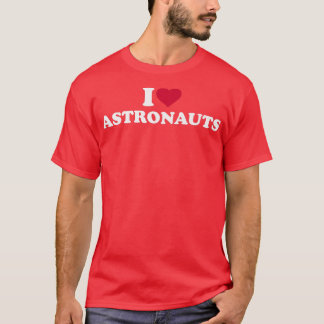 Camiseta Eu adoro astronautas