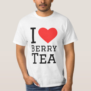 Camiseta Eu adoro baga de chá
