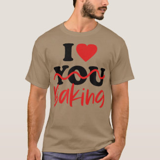 Camiseta Eu Adoro Baking 1950