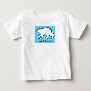 Camiseta Eu adoro BARRAS POLAR - Gráfico animal - Ártico