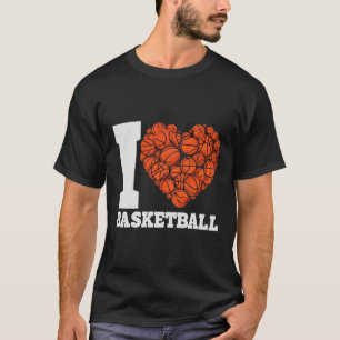 Camiseta Eu adoro basquete